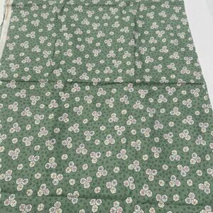 Judie Rothermel Marcus Brothers Floral Green Cotton Fabric 42x112 in Cottagecore
